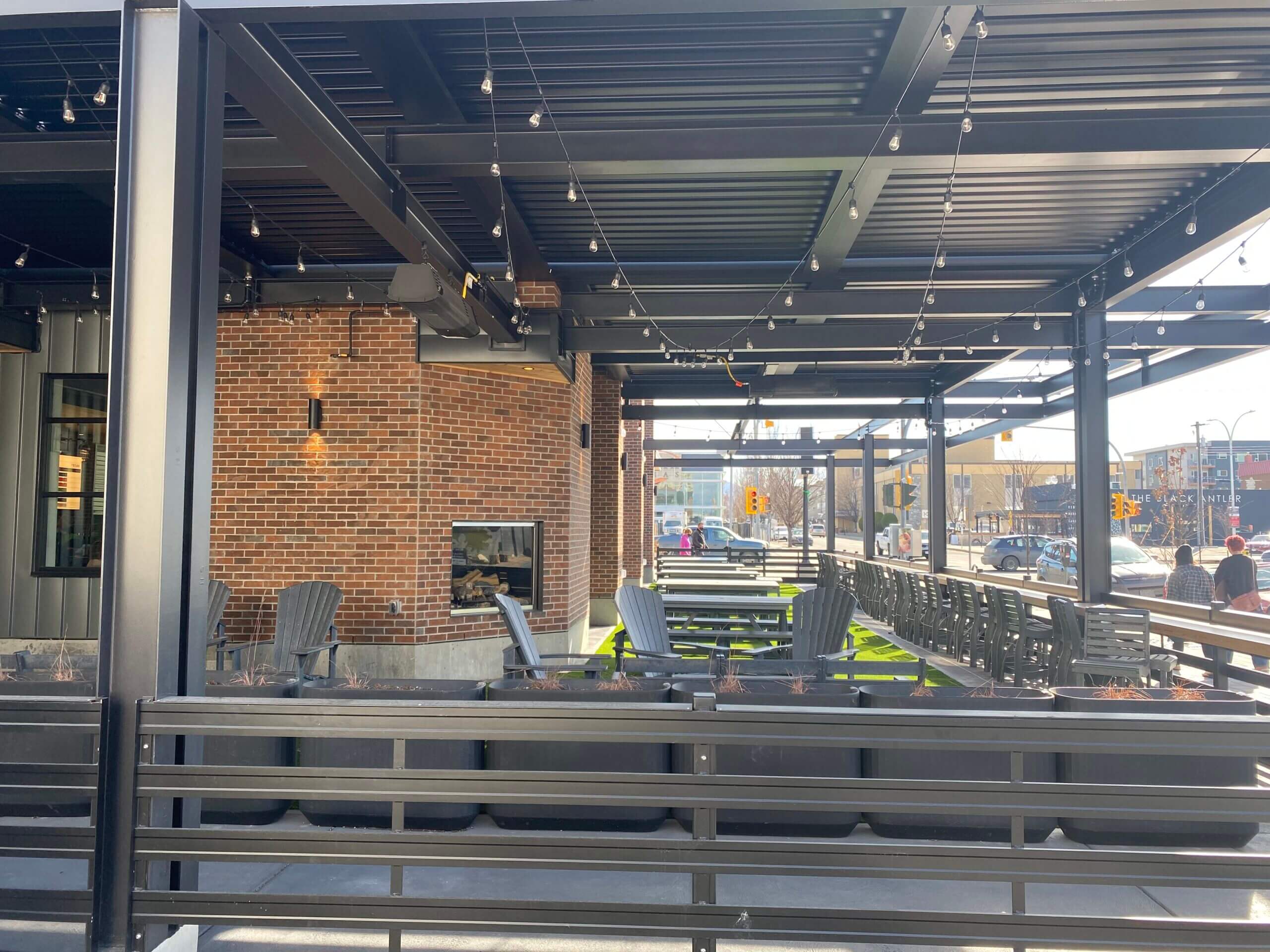 Neighbourhood Brewing - Penticton - Louvered Roof Patio Cover