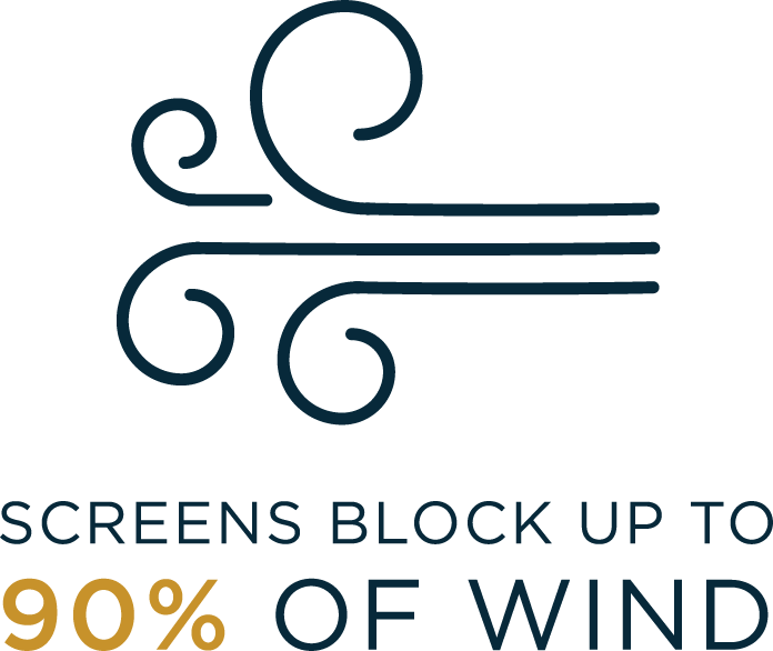 Screens Block 90% - Suncoast Enclosures