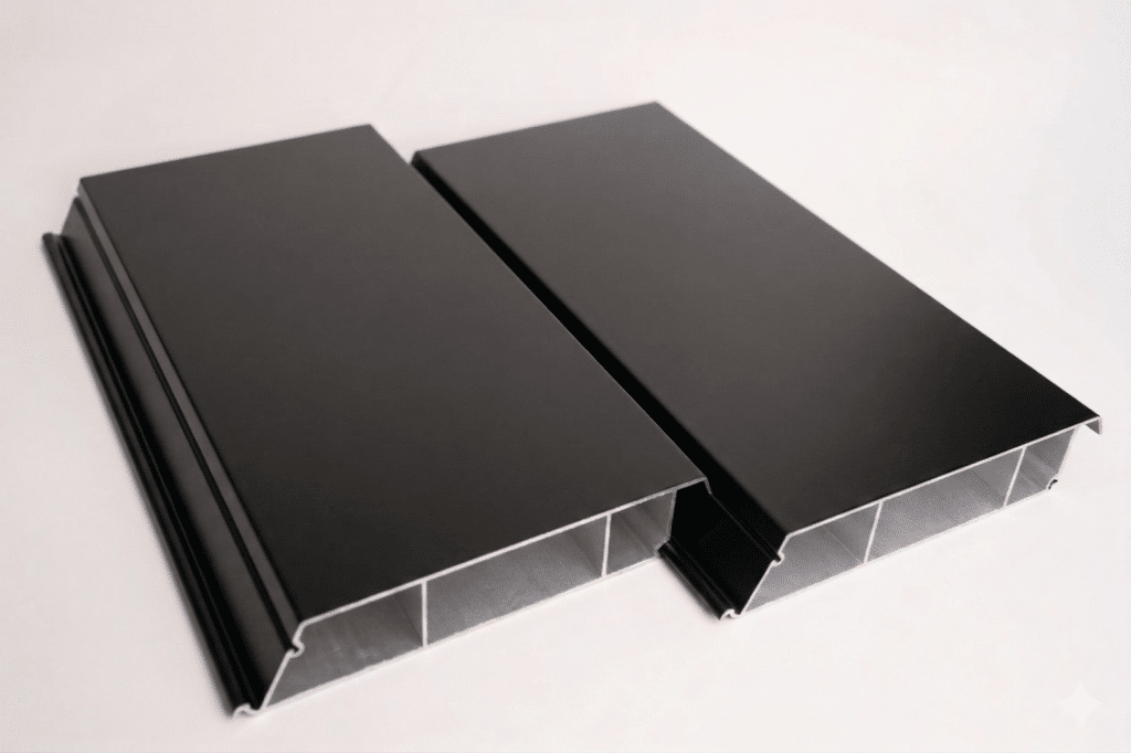 Black Aluminum SolidShade Roof Blade